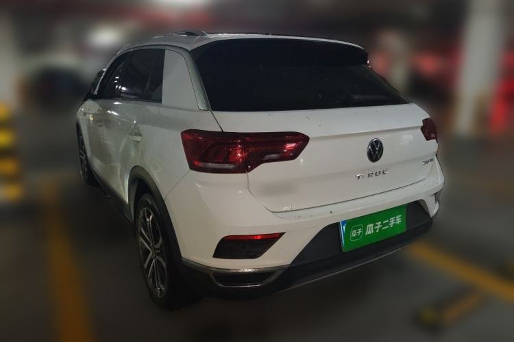 Used Volkswagen T-ROC 2021 280TSI DSG Two-Wheel Drive Comfort Connect Edition Rear Left 45 Deg
