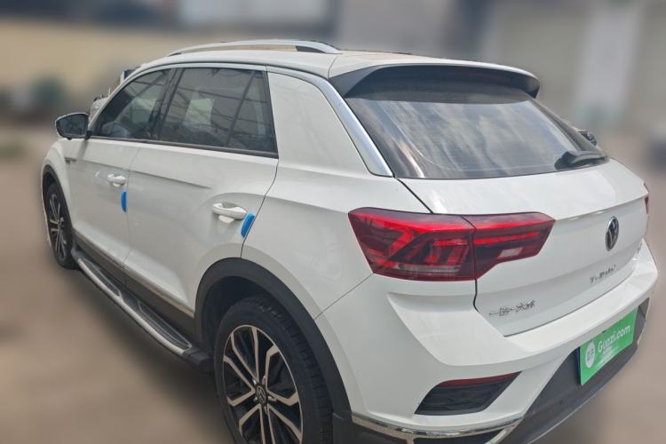 Used Volkswagen T-ROC 2021 280TSI DSG Two-Wheel Drive Comfort Connect Edition Rear Left 45 Deg
