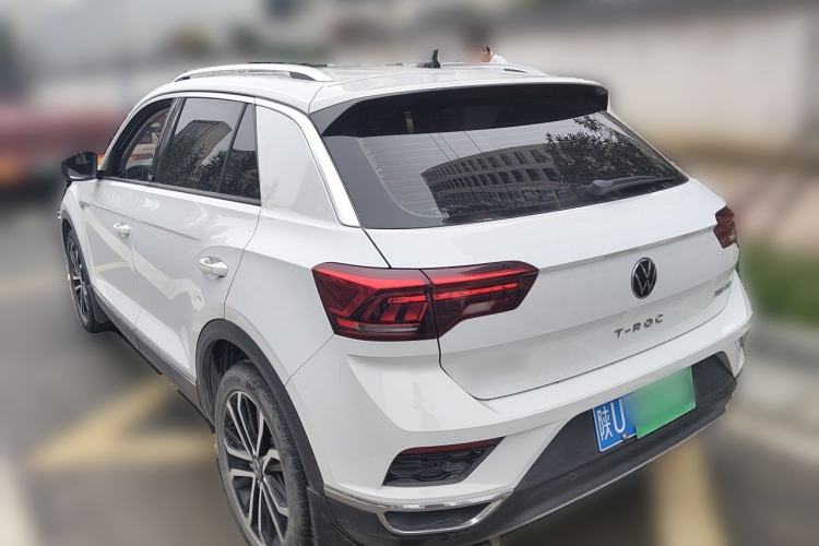 Used Volkswagen T-ROC 2021 280TSI DSG Two-Wheel Drive Comfort Connect 30th Anniversary Edition Rear Left 45 Deg