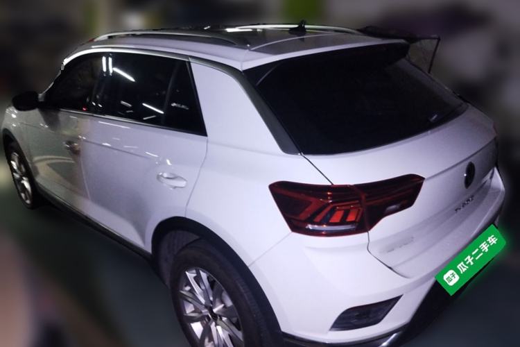 Used Volkswagen T-ROC 2021 280TSI DSG Two-Wheel Drive Elite Connect Edition Rear Left 45 Deg