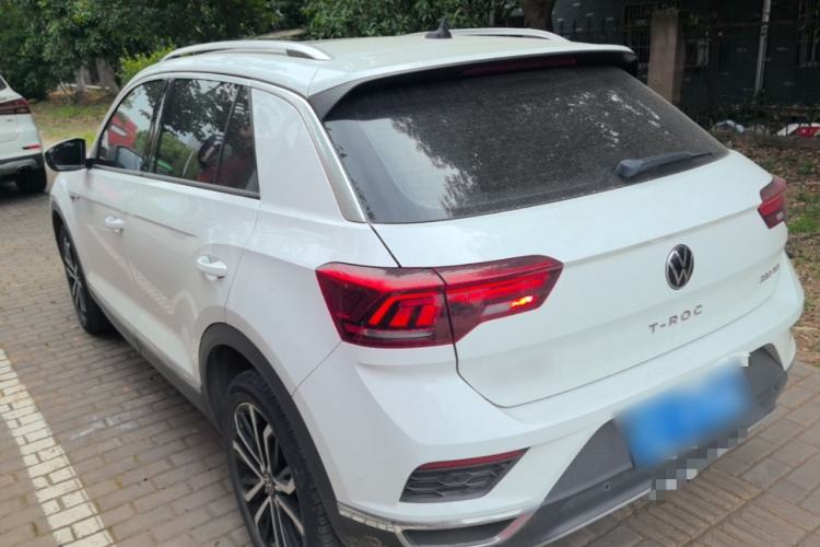 Used Volkswagen T-ROC 2021 Revised Version 280TSI DSG Two-Wheel Drive Comfort & Smart Connectivity Edition Rear Left 45 Deg