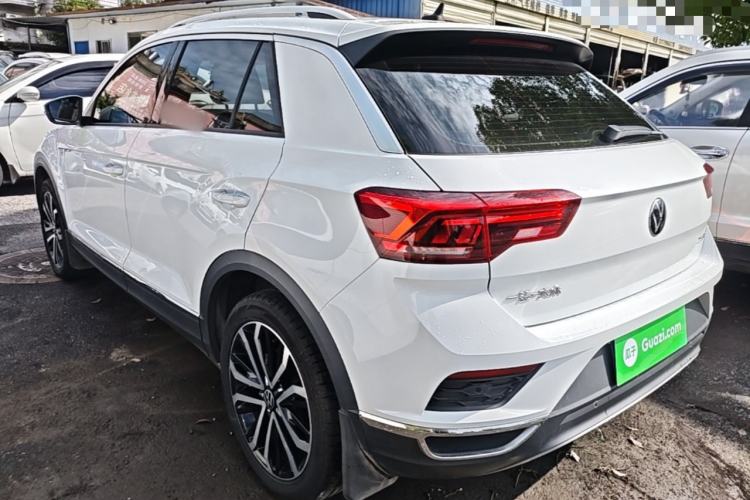 Used Volkswagen T-ROC 2021 280TSI DSG Two-Wheel Drive Comfort Connect Edition Rear Left 45 Deg