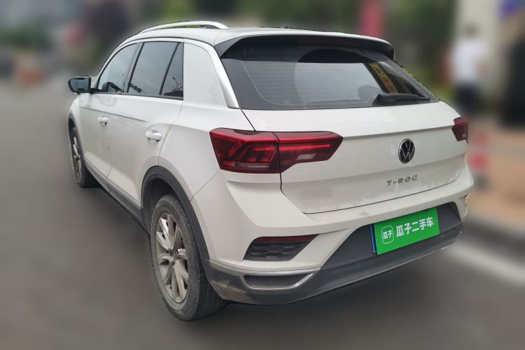 Used Volkswagen T-ROC 2021 Revised Version 280TSI DSG Two-Wheel Drive Elite Connect Edition Rear Left 45 Deg