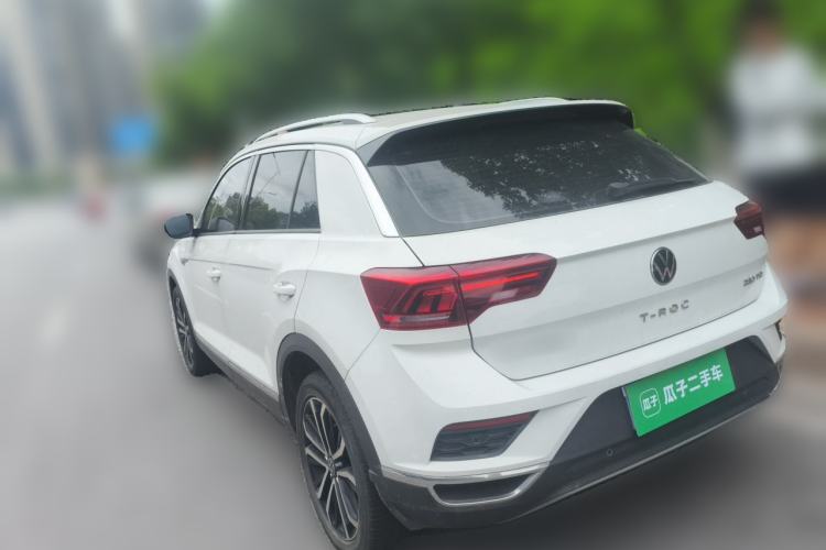 Used Volkswagen T-ROC 2021 Revised Version 280TSI DSG Two-Wheel Drive Comfort & Smart Connectivity Edition Rear Left 45 Deg