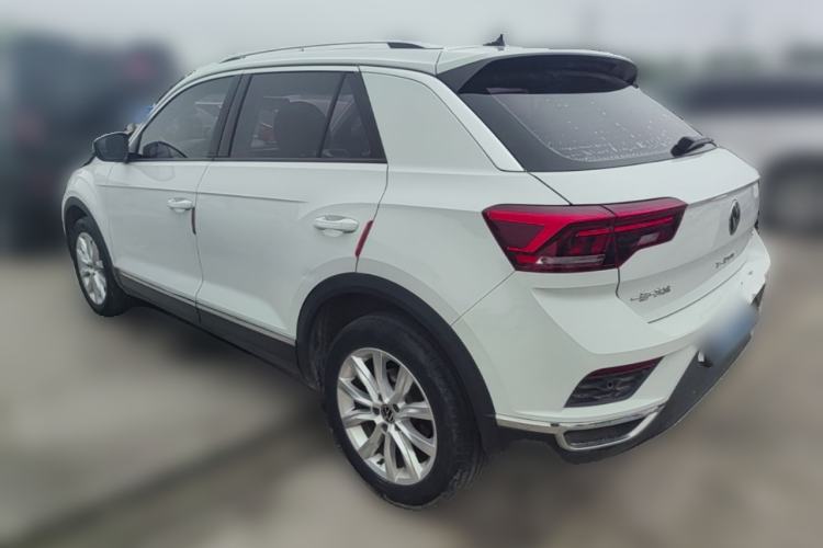 Used Volkswagen T-ROC 2021 280TSI DSG Two-Wheel Drive Elite Connect Edition Rear Left 45 Deg