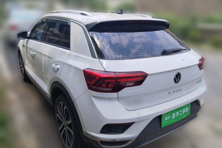 Used Volkswagen T-ROC 2021 280TSI DSG Two-Wheel Drive Comfort Connect Edition Rear Left 45 Deg
