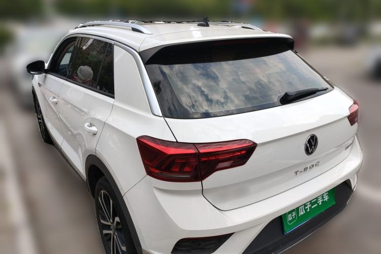 Used Volkswagen T-ROC 2021 280TSI DSG Two-Wheel Drive Comfort Connect Edition Rear Left 45 Deg