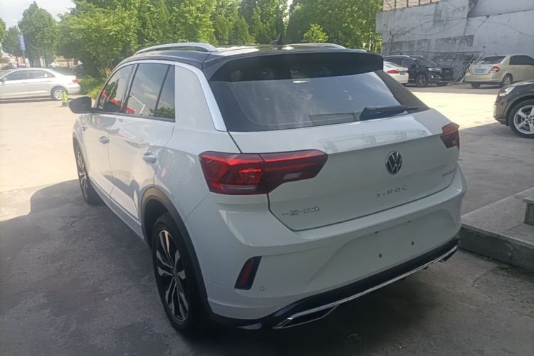 Used Volkswagen T-ROC 2021 280TSI DSG Two-Wheel Drive R-Line Pro Connected Version Rear Left 45 Deg