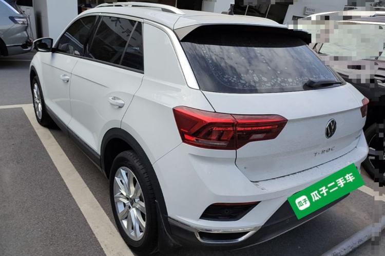 Used Volkswagen T-ROC 2021 280TSI DSG Two-Wheel Drive Elite Connect Edition Rear Left 45 Deg