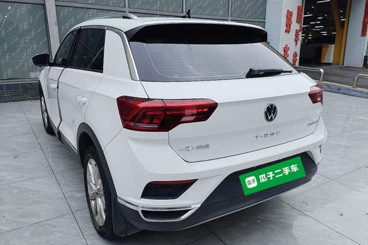 Used Volkswagen T-ROC 2021 Revised Version 280TSI DSG Two-Wheel Drive Elite Connect Edition Rear Left 45 Deg