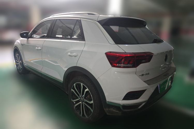 Used Volkswagen T-ROC 2021 280TSI DSG Two-Wheel Drive Comfort Connect Edition Rear Left 45 Deg