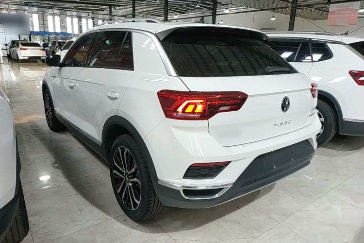 Used Volkswagen T-ROC 2021 Revised Version 280TSI DSG Two-Wheel Drive Comfort & Smart Connectivity Edition Rear Left 45 Deg