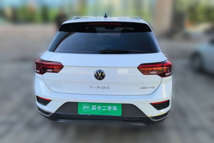 Used Volkswagen T-ROC 2021 280TSI DSG Two-Wheel Drive Comfort Connect Edition Rear