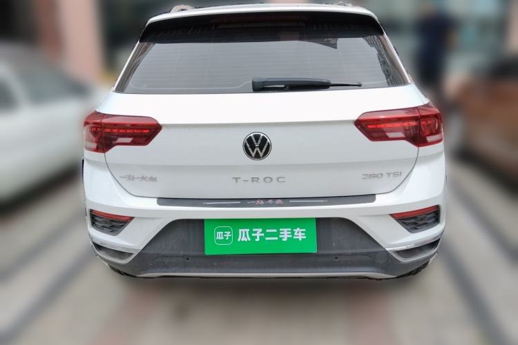 Used Volkswagen T-ROC 2021 280TSI DSG Two-Wheel Drive Comfort Connect Edition Rear