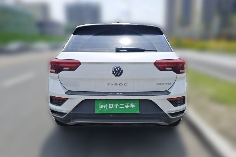 Used Volkswagen T-ROC 2021 Revised Version 280TSI DSG Two-Wheel Drive Comfort & Smart Connectivity Edition Rear
