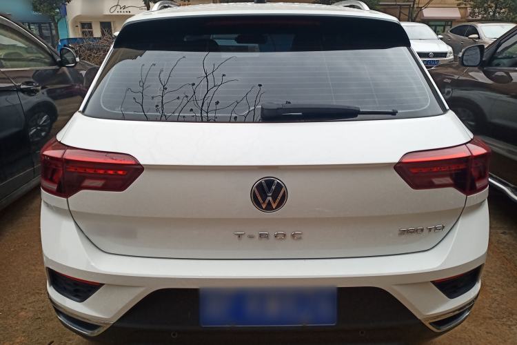 Used Volkswagen T-ROC 2021 Revised Version 280TSI DSG Two-Wheel Drive Elite Connect Edition Rear