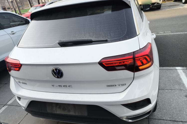Used Volkswagen T-ROC 2021 280TSI DSG Two-Wheel Drive Comfort Connect Edition Rear