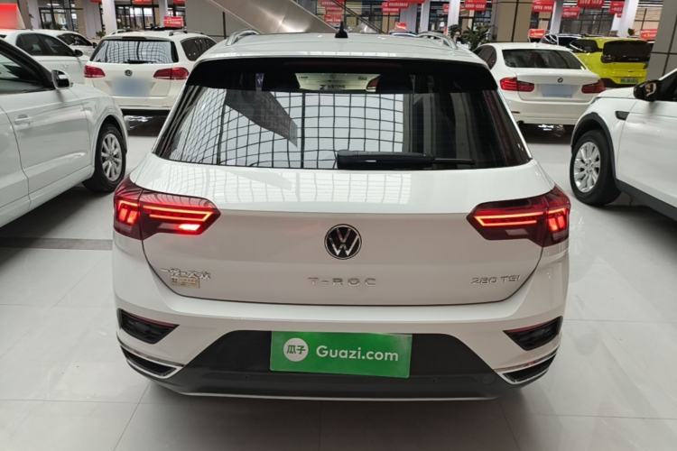 Used Volkswagen T-ROC 2021 280TSI DSG Two-Wheel Drive Comfort Connect Edition Rear