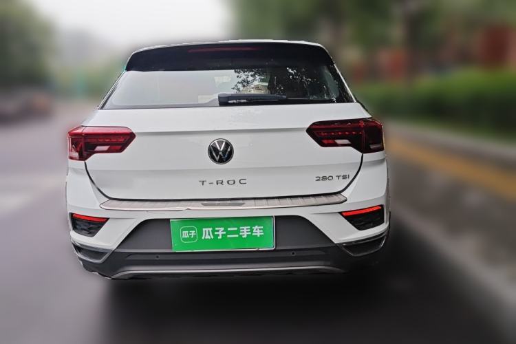 Used Volkswagen T-ROC 2021 280TSI DSG Two-Wheel Drive Elite Connect Edition Rear