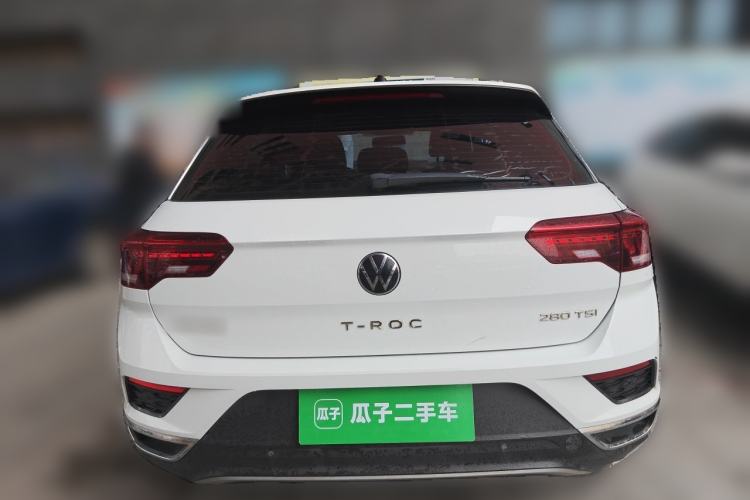 Used Volkswagen T-ROC 2021 280TSI DSG Two-Wheel Drive Comfort Connect Edition Rear