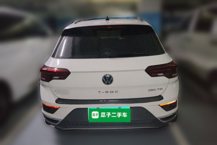 Used Volkswagen T-ROC 2021 280TSI DSG Two-Wheel Drive Comfort Connect Edition Rear