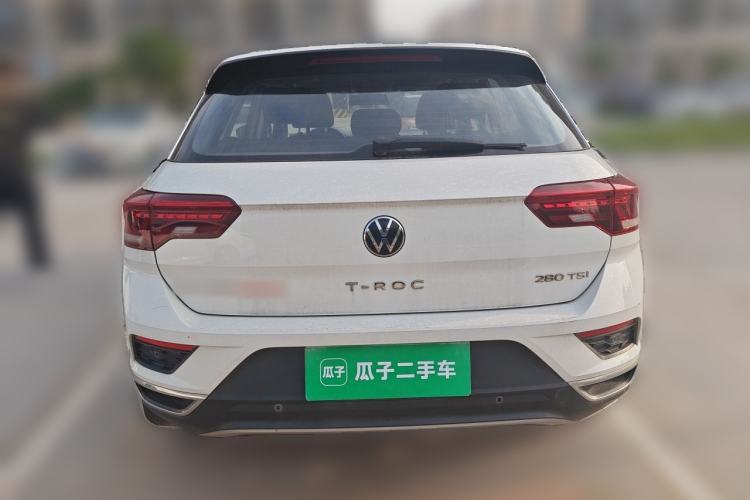 Used Volkswagen T-ROC 2021 280TSI DSG Two-Wheel Drive Comfort Connect Edition Rear