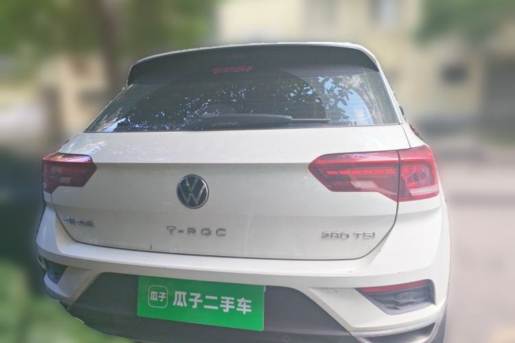Used Volkswagen T-ROC 2021 280TSI DSG Two-Wheel Drive Comfort Connect Edition Rear