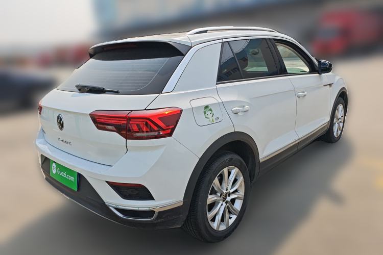 Used Volkswagen T-ROC 2021 280TSI DSG Two-Wheel Drive Elite Connect Edition Rear Right 45 Deg