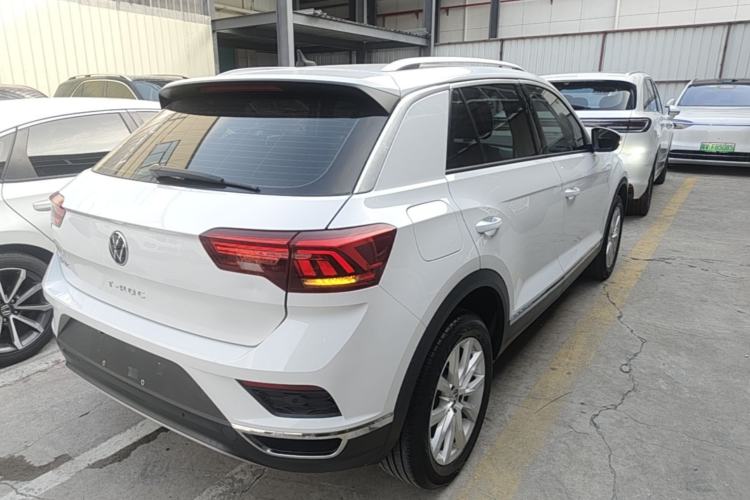 Used Volkswagen T-ROC 2021 Revised Version 280TSI DSG Two-Wheel Drive Elite Connect Edition Rear Right 45 Deg