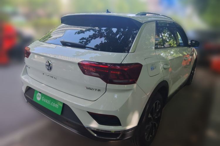 Used Volkswagen T-ROC 2021 280TSI DSG Two-Wheel Drive Elite Connect Edition Rear Right 45 Deg