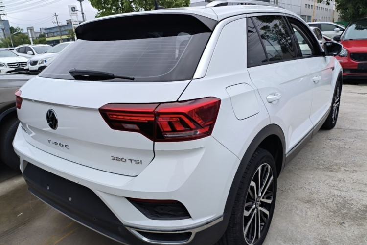 Used Volkswagen T-ROC 2021 280TSI DSG Two-Wheel Drive Comfort Connect Edition Rear Right 45 Deg