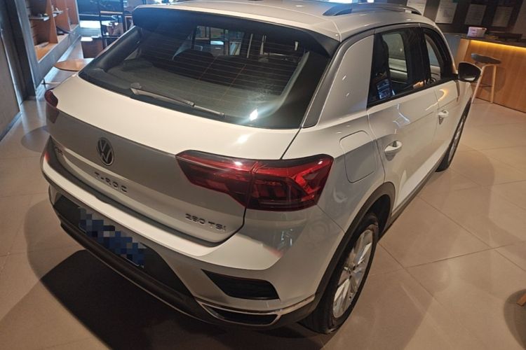 Used Volkswagen T-ROC 2021 Revised Version 280TSI DSG Two-Wheel Drive Elite Connect Edition Rear Right 45 Deg