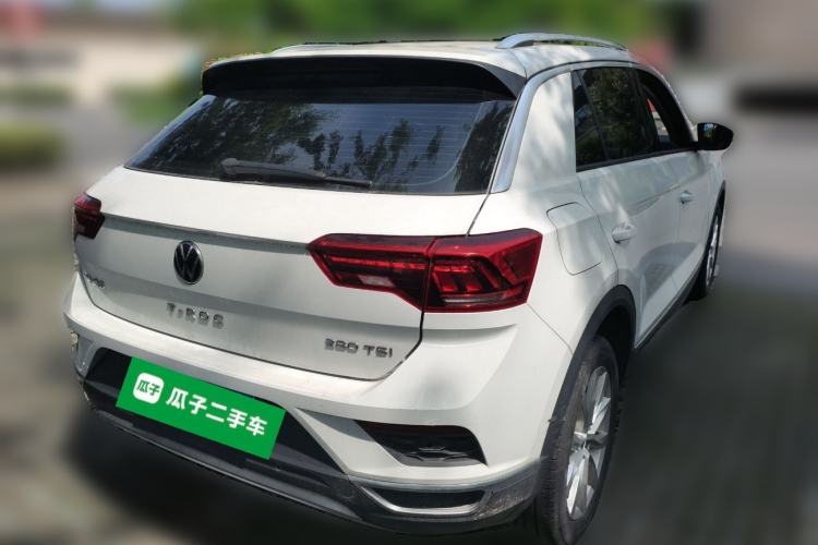 Used Volkswagen T-ROC 2021 Revised Version 280TSI DSG Two-Wheel Drive Elite Connect Edition Rear Right 45 Deg