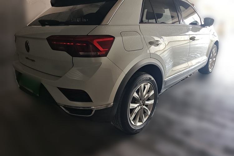 Used Volkswagen T-ROC 2021 280TSI DSG Two-Wheel Drive Elite Connect Edition Rear Right 45 Deg