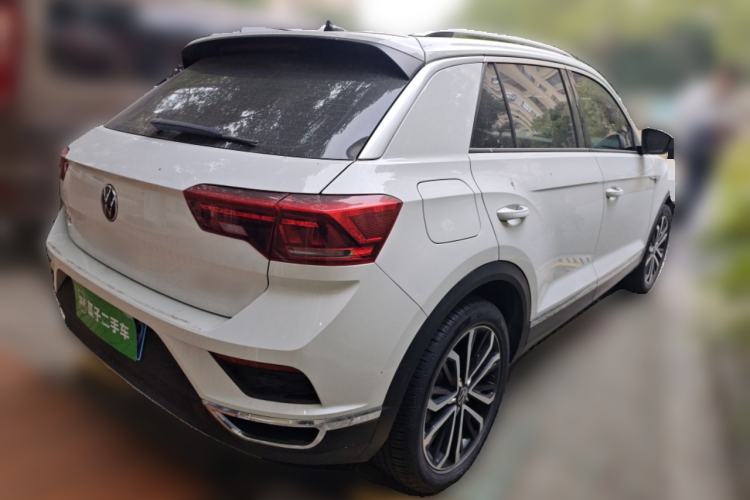 Used Volkswagen T-ROC 2021 280TSI DSG Two-Wheel Drive Comfort Connect Edition Rear Right 45 Deg
