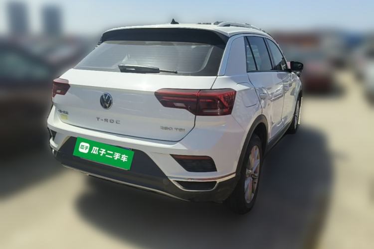 Used Volkswagen T-ROC 2021 280TSI DSG Two-Wheel Drive Elite Connect Edition Rear Right 45 Deg