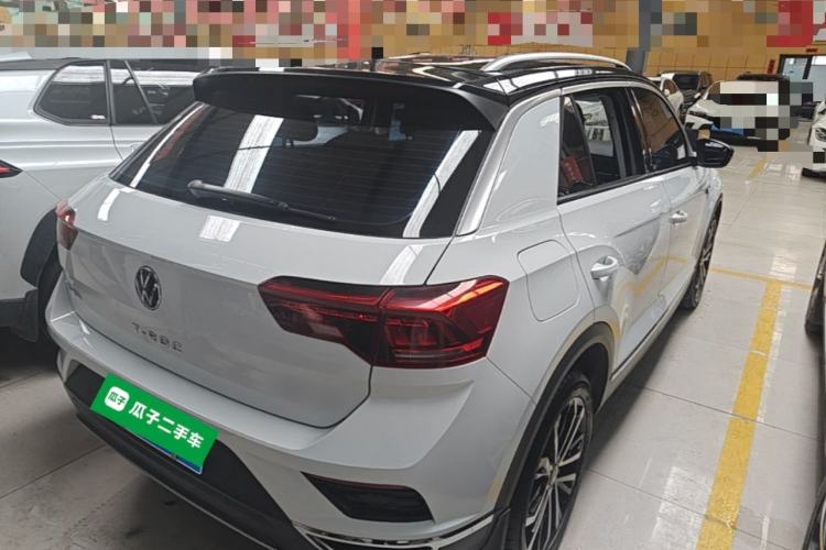 Used Volkswagen T-ROC 2021 280TSI DSG Two-Wheel Drive Comfort Connect 30th Anniversary Edition Rear Right 45 Deg