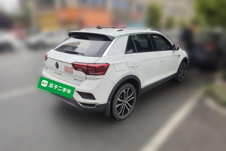 Used Volkswagen T-ROC 2021 280TSI DSG Two-Wheel Drive Comfort Connect Edition Rear Right 45 Deg