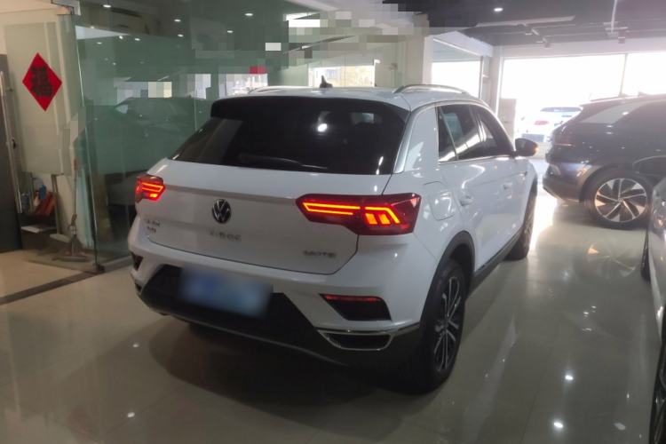 Used Volkswagen T-ROC 2021 Revised Version 280TSI DSG Two-Wheel Drive Comfort & Smart Connectivity Edition Rear Right 45 Deg