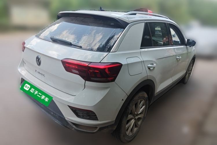 Used Volkswagen T-ROC 2021 Revised Version 280TSI DSG Two-Wheel Drive Elite Connect Edition Rear Right 45 Deg