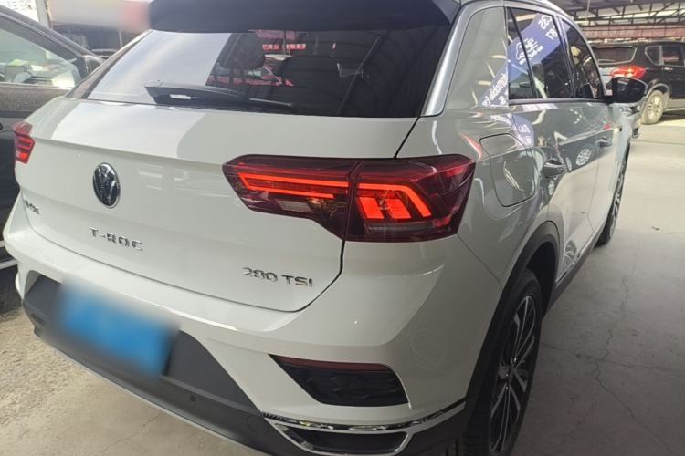 Used Volkswagen T-ROC 2021 280TSI DSG Two-Wheel Drive Comfort Connect Edition Rear Right 45 Deg