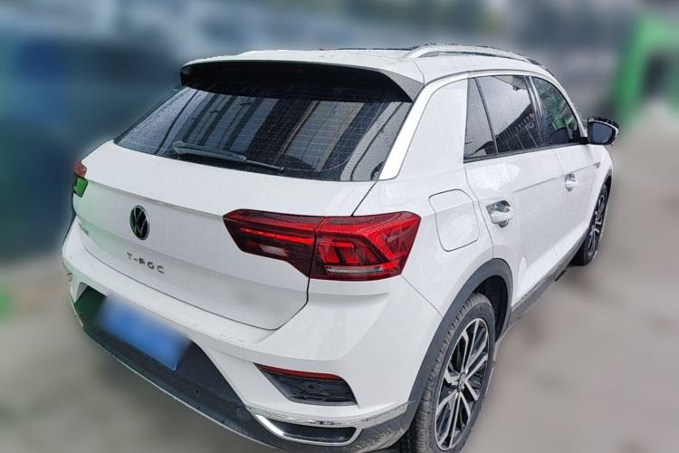 Used Volkswagen T-ROC 2021 280TSI DSG Two-Wheel Drive Comfort Connect Edition Rear Right 45 Deg