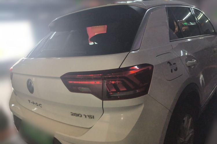 Used Volkswagen T-ROC 2021 Revised Version 280TSI DSG Two-Wheel Drive Elite Connect Edition Rear Right 45 Deg