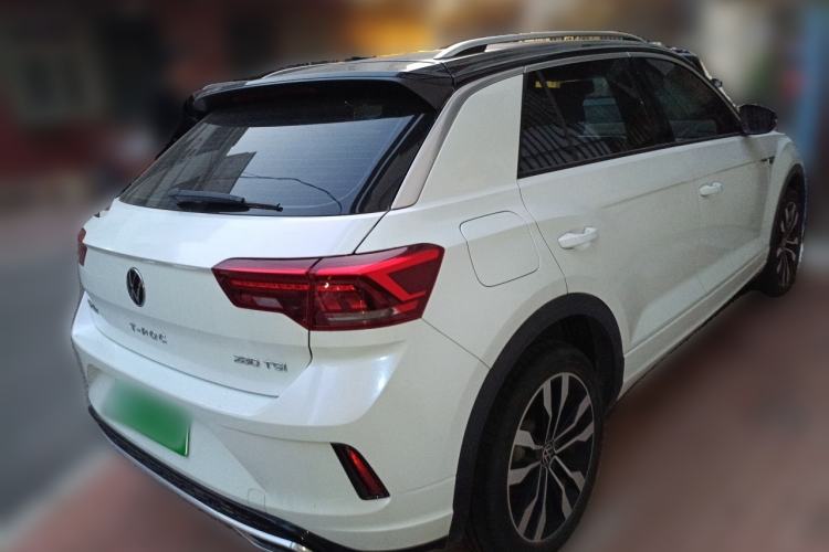Used Volkswagen T-ROC 2021 280TSI DSG Two-Wheel Drive R-Line Pro Connected Version Rear Right 45 Deg