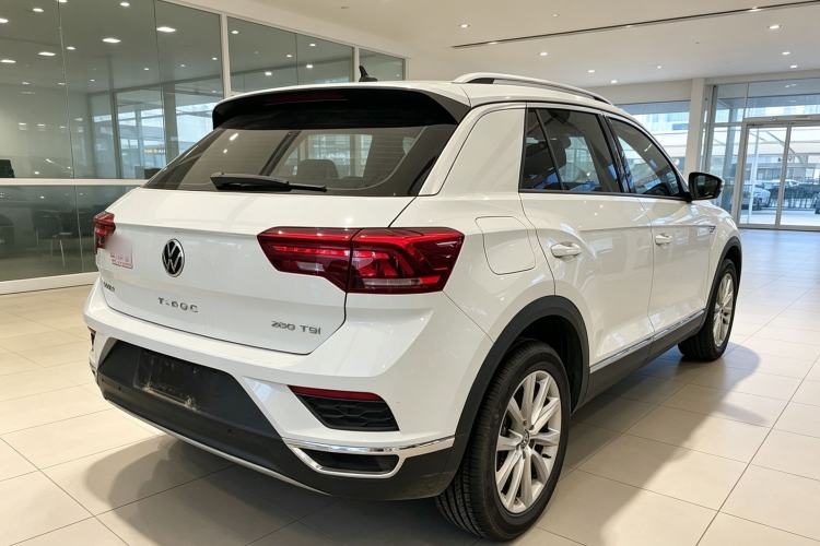 Used Volkswagen T-ROC 2021 Revised Version 280TSI DSG Two-Wheel Drive Elite Connect Edition Rear Right 45 Deg