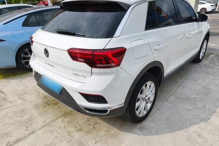Used Volkswagen T-ROC 2021 Revised Version 280TSI DSG Two-Wheel Drive Elite Connect Edition Rear Right 45 Deg