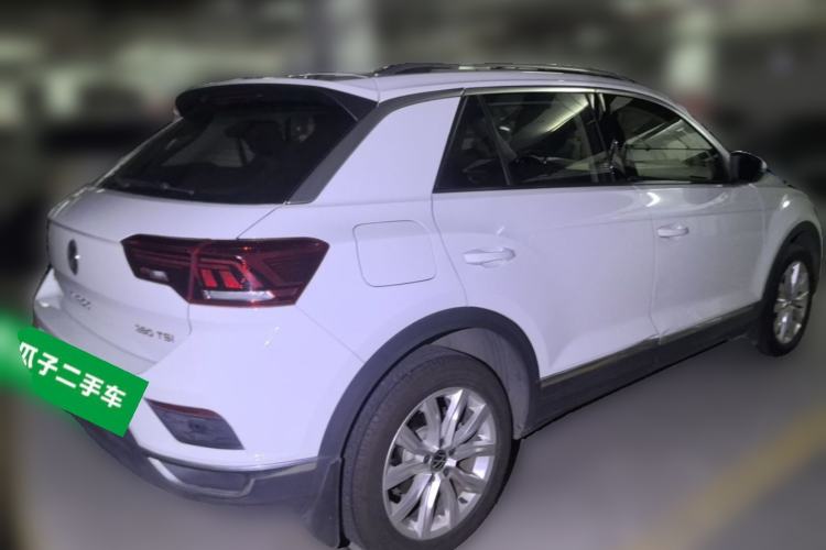 Used Volkswagen T-ROC 2021 Revised Version 280TSI DSG Two-Wheel Drive Elite Connect Edition Rear Right 45 Deg