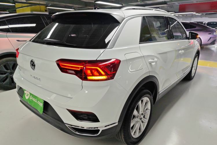 Used Volkswagen T-ROC 2021 Revised Version 280TSI DSG Two-Wheel Drive Elite Connect Edition Rear Right 45 Deg