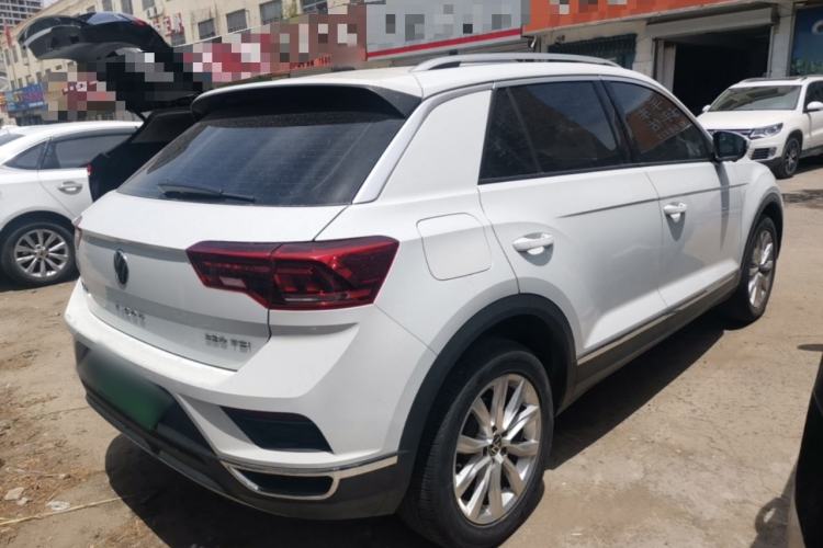 Used Volkswagen T-ROC 2021 Revised Version 280TSI DSG Two-Wheel Drive Elite Connect Edition Rear Right 45 Deg