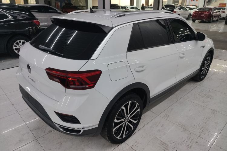Used Volkswagen T-ROC 2021 280TSI DSG Two-Wheel Drive Comfort Connect Edition Rear Right 45 Deg